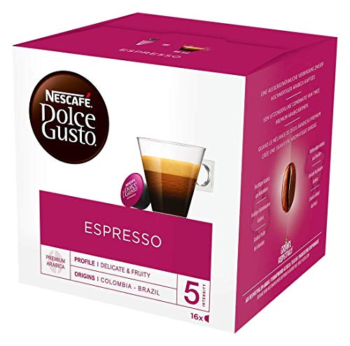 Dolce Gusto Espresso Nescafe 16 pro Packung (6 Stück) von NESCAFÉ DOLCE GUSTO