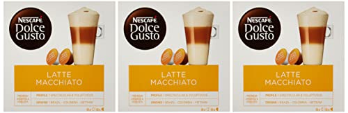 NESCAFÉ DOLCE GUSTO Latte Macchiato Kaffeekapseln 3er Pack von NESCAFÉ DOLCE GUSTO