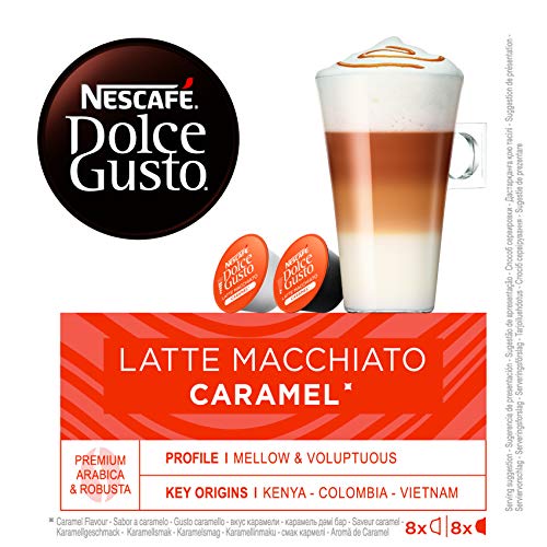 Nescafé Dolce Gusto Latte Macchiato Caramel 16St Kapseln von NESCAFÉ DOLCE GUSTO