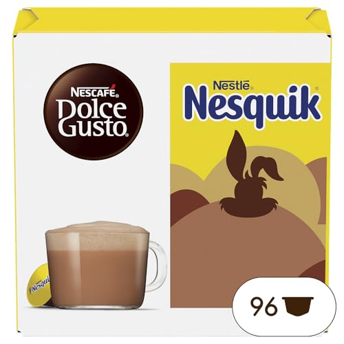 Nescafé Dolce Gusto – Original Kaffee-Kapseln mit Schokolade 16 NESQUIK von NESCAFÉ DOLCE GUSTO