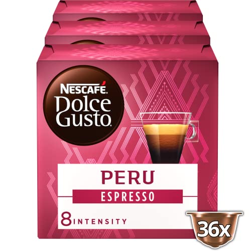 Nescafé Dolce Gusto capsules Absolute Origin Peru Espresso- 36 koffiecups - geschikt voor 36 koppen koffie - Dolce Gusto cups von NESCAFÉ DOLCE GUSTO