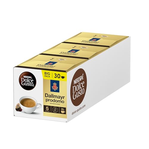 NESCAFÉ DOLCE GUSTO DALLMAYR prodomo Kaffeekapseln 3er Vorratspack (3 x 30 Portionen) von NESCAFÉ DOLCE GUSTO