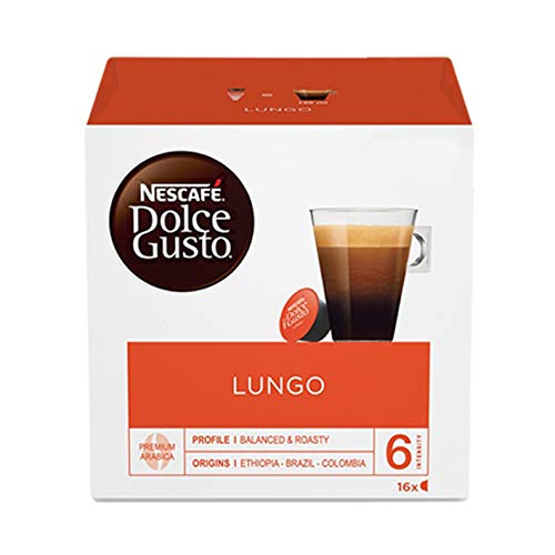 Nescafe Dolce Gusto Caffe Lungo 16 pro Packung von NESCAFÉ Dolce Gusto