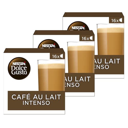 Nescafé Dolce Gusto capsules Café Au Lait Intenso - 48 koffiecups - geschikt voor 48 koppen koffie - Dolce Gusto cups von NESCAFÉ DOLCE GUSTO