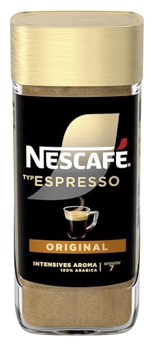 NESCAFÉ Dolce Gusto NESCAFÉ GOLD Typ Espresso, löslicher Instant-Espresso-Kaffee mit 100% feinen Arabica Kaffeebohnen, koffeinhaltig, mit samtiger Crema, 6er Pack (1 x 100g) von NESCAFÉ