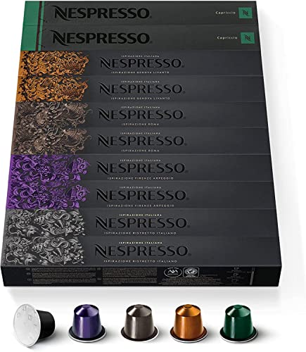 Kapseln 100 Zählen stark Vielzahl Pack Mix Pods von Nespresso