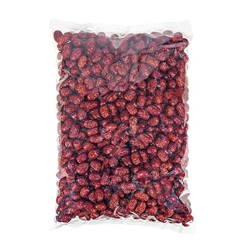 NESTLADY Jujube-Dattel, chinesisches rotes Datum, 100 % natürlich, verbessert den Schlaf, Gesundheitssnack, Trockenfrüchte, süß und kauig. Nettogewicht: 2,3 kg, geerntet in China, verpackt in den USA von NESTLADY