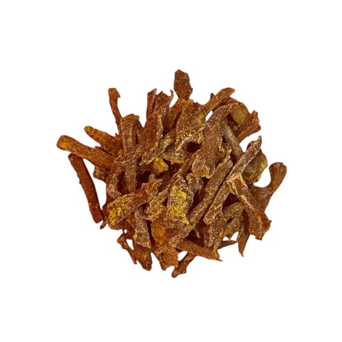 NEW BEER SNACK - Trockenfleisch Snacks - Jerky - Leckerer Knabberartikel aus Schweinefleisch - Pork Jerky Geräuchert und Gewürzt - Fleisch Streifen, Pikantiger Geschmack, 100 g von NEW BEER SNACK