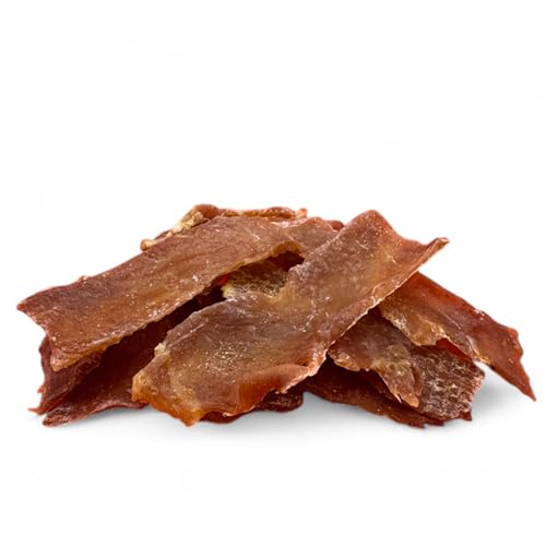 NEW BEER SNACK - Trockenfleisch Snacks - Jerky - Leckeres Knabbereartikel aus Schweinefleisch - Pork Jerky Geräuchert und Gewürzt - Fleisch Scheiben, Amerikanischer Geschmack, 100 g von NEW BEER SNACK