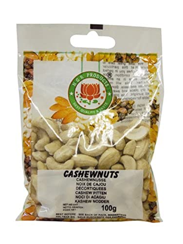 Ngr Cashewkerne, 320er, 100g, 5er Pack (5 x 100 g Packung) von NGR