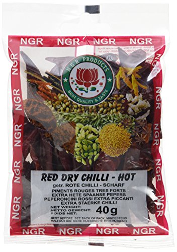 Ngr Chilischoten, extra scharf, ganz, 40g von NGR