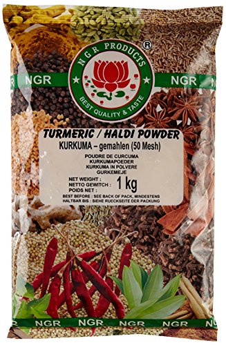 Ngr Turmericpulver/Kurkuma, 1er Pack (1 x 1 kg Packung) von NGR