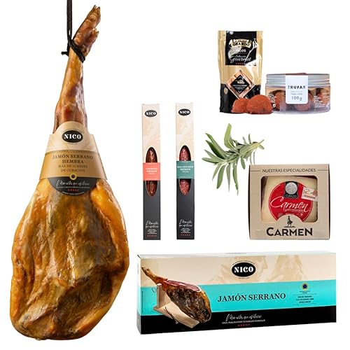 Set Jamon Serrano, Buchse, weiblich von NICO JAMONES