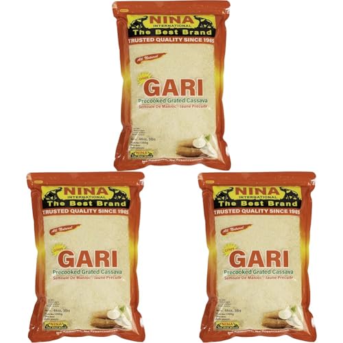 NINA - Weisse Gari, (1 X 1360 GR) (Packung mit 3) von NINA