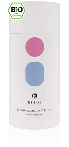 BIO Schwangerschafts-Tee 2 – Für den 4.- 8. Schwangerschaftsmonat | Nach traditioneller NIRIKI Rezeptur, Mit wohltuenden Bio-Kräutern, 30 Pyramidenbeutel von NIRIKI