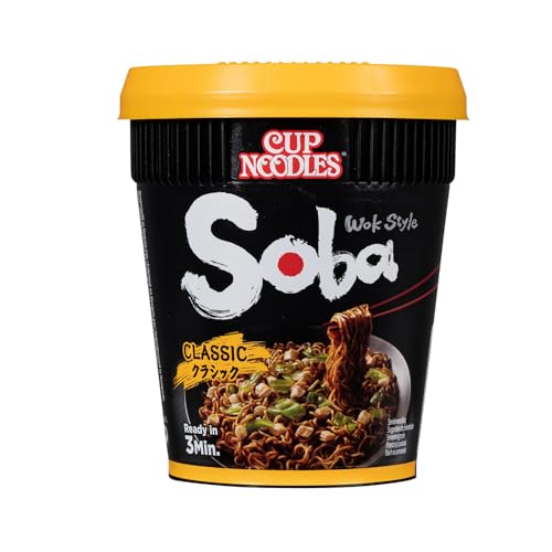 NISSIN Soba Classic Instant Nudelbecher 8x90g von NISSIN