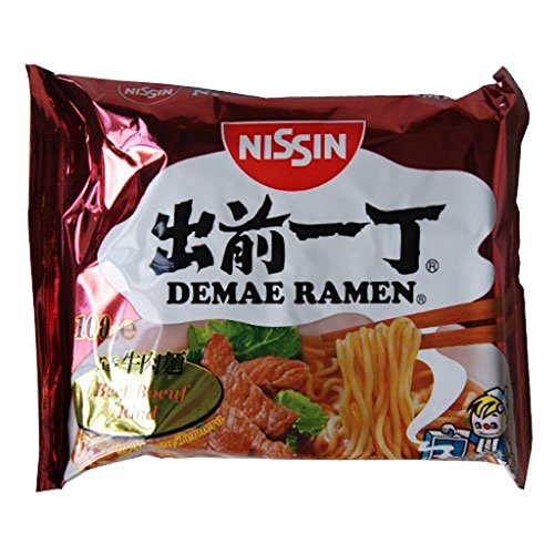 Nissin Nudeln mit Rindfleischgeschmack, 30 Packungen von NISSIN