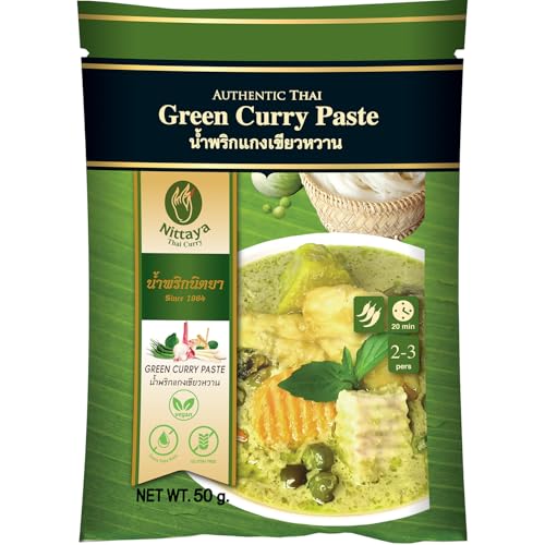 NITTAYA - Grüne Currypaste (Vegan) - (1 X 400 GR) von NITTAYA