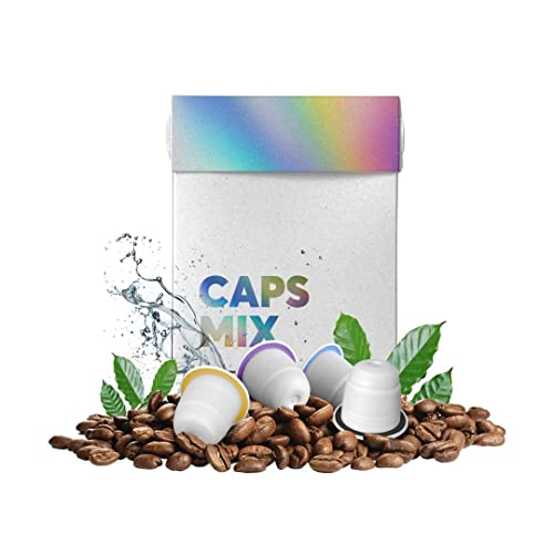 Caps Mix von No Coffee® – Premium Kapseln (weniger Koffein, 20 Stk.) von NO COFFEE THE GOOD DECAF