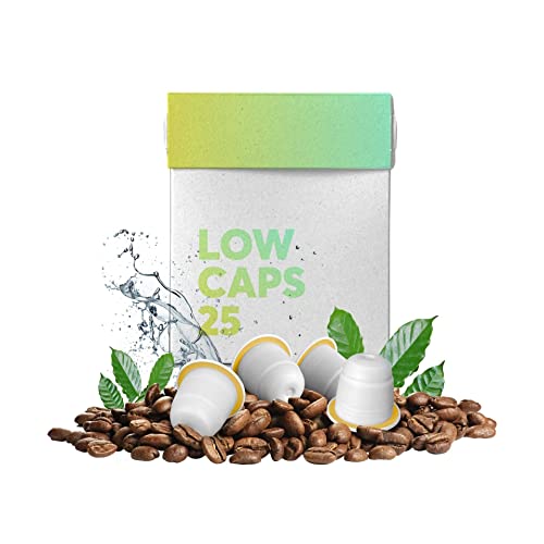 Low Caps 25% von No Coffee® – Premium Kapseln (weniger Koffein, 20 Stk.) von NO COFFEE THE GOOD DECAF