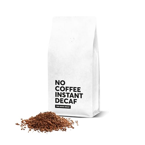 No Coffee® Instant Kaffee entkoffeiniert (150g) | Koffeinfreier Kaffee instant | Entkoffeinierter löslicher Kaffee | Instant Decaf Coffee | Löslicher Kaffee entkoffeiniert | Entkoffeinierter Kaffee von NO COFFEE THE GOOD DECAF