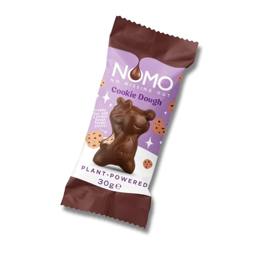 NOMO Rentiere Cookie Dough | 20 Stück | VEGAN | LAKTOSEFREI, GLUTENFREI, EIFREI, NUSSFREI | für Allergiker | zertifizierter Kakao | vegane Weihnachten von NOMO