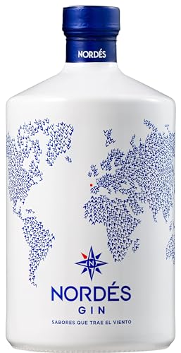 NORDES Gin - Fruchtig-aromatischer Gin aus Galizien in Spanien (1 x 0,7l) von Nordés