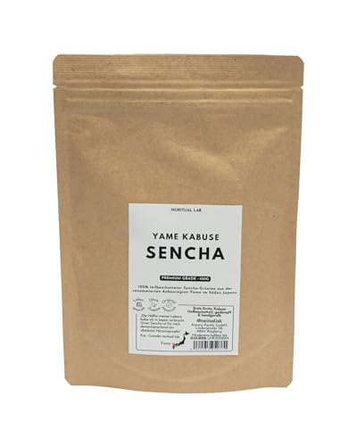 Yame Kabuse Sencha - Original Grüner Tee aus Japan - Feinster Grüntee-Genuss mit wenig Bitterkeit - Erste Ernte - In Handarbeit Hergestellt - 100g von NORITUAL LAB