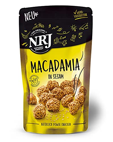 MACADAMIAKERNE geröstet in Sesam von NRJ, 150g von NRJ