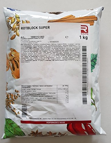 1 kg Raps Rotblock Super Reifepräparat für Rohwurst von NUGOYA