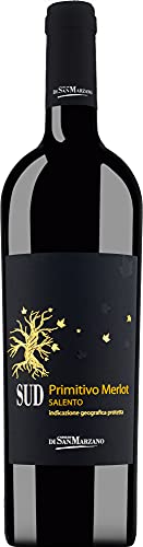 Cantine San Marzano Primitivo Merlot Salento IGP Primitivo trocken (1 x 0.75 l) von Cantine San Marzano