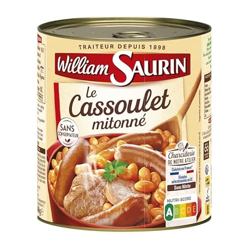 William Saurin – Le Cassoulet Mitonné 840 g – 4 Stück von NUGOYA