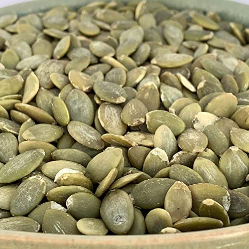 NULTHY - 1kg geschälte Kürbiskerne - Nüsse - Samen - Konventioneller Anbau - Glutenfrei - Vegan von NULTHY