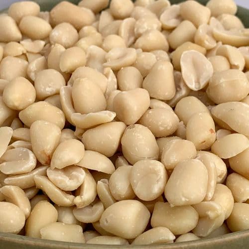 NULTHY – 1kg rohe, hautlose Erdnüsse – gesunder, proteinreicher Snack – Bio-Produkt von NULTHY
