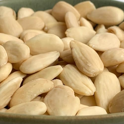 NULTHY – 1kg rohe geschälte Mandeln – natürliche Nüsse ohne Haut – Herkunft Spanien – glutenfrei – vegan von NULTHY