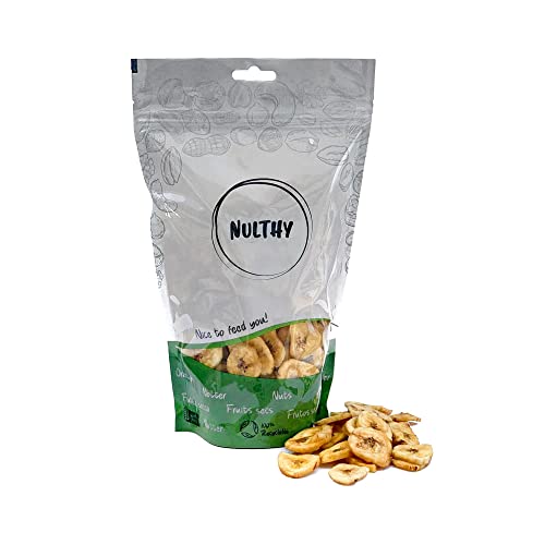 NULTHY – 500gr BIO-Bananenchips – getrocknetes Obst – biologischer Anbau – glutenfrei – vegan von NULTHY