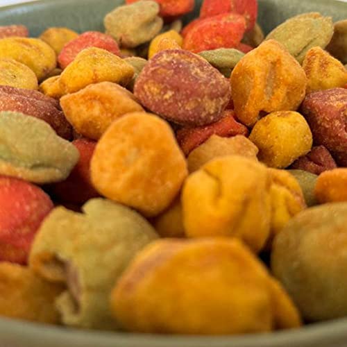 NULTHY – 500gr Erdnüsse mit 5 chinesischen Gewürzen – natürliche Nüsse – Feuermischung – Geschmacksexplosion – enthält Gluten von NULTHY