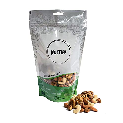 NULTHY – 500gr Premium-Natursnack – Mischung aus natürlichen Nüssen – Nusscocktail – gesunder Snack – glutenfrei – vegan von NULTHY