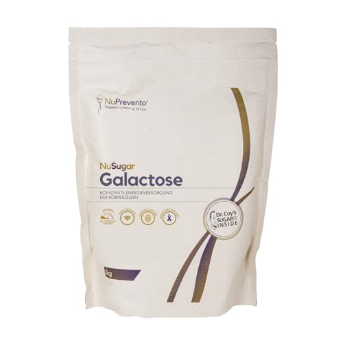 Galactose Zucker von NuPrevento - Natürlichen Zucker kaufen - Hochrein - 1000g Beutel von NUPREVENTO