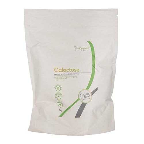 Galactose Zucker von NuPrevento - Natürlichen Zucker kaufen - Hochrein - 250g Dose von NUPREVENTO