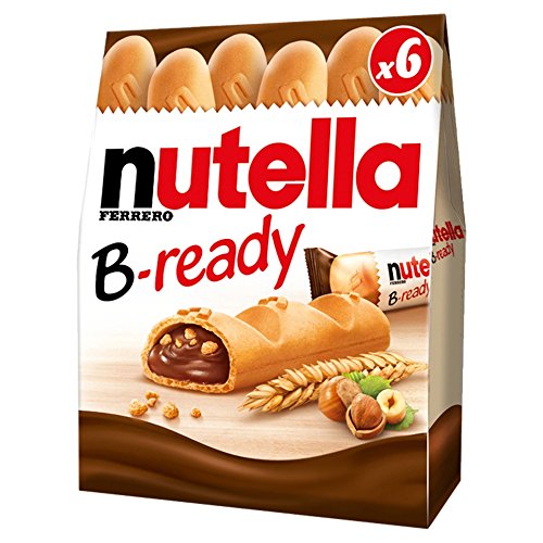 Ferrero Nutella B-ready - 1 Packung mit 6 Stück (132g) von NUTELLA B-READY