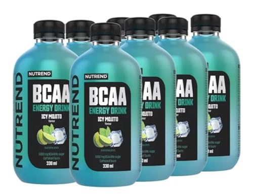 BCAA Energy Drink, Icy Mojito - 8 x 330 ml. von NUTREND