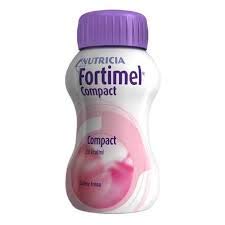 Fortimel Compact Erdbeere, 24 x 125 ml, Artikelnummer: 504298 von NUTRICIA S.R.L