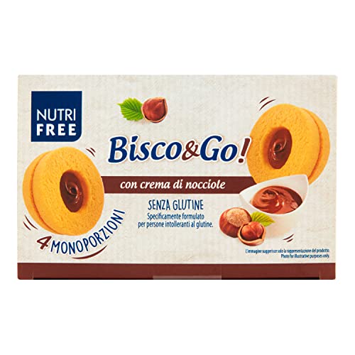 Nt Food Nutrifree - Bisco&go Con Crema Di Nocciole, 4x40g von NUTRIFREE