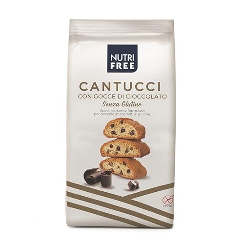 Nt Food Nutrifree - Cantucci con Gocce di Cioccolato Senza Glutine, 240g von NUTRIFREE