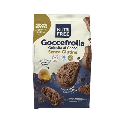 Nt Food Nutrifree - Goccefrolla Golosità al Cacao Biscotti Senza Glutine, 300g von NUTRIFREE