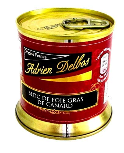 Entenleber Block von Adrien Delbos, Origine France, 200g. von NV