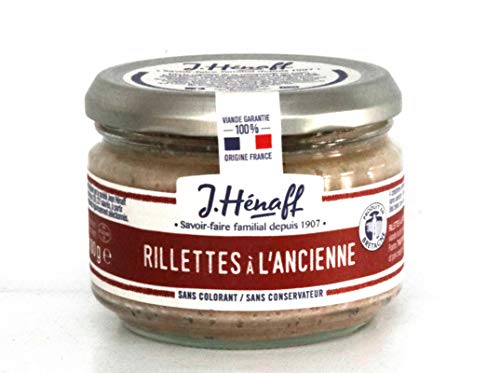 Hénaff Les rillettes à l'ancienne, Hausmacherart, aus Frankreich, 180g. von NV