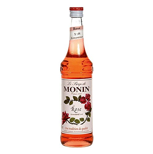 Rosen Sirup von Monin aus Frankreich, 700 ml. von NV