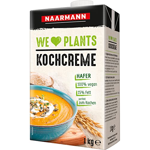 Naarmann Kochcreme Hafer vegan auf Haferbasis die Alternative 1000ml von Naarmann